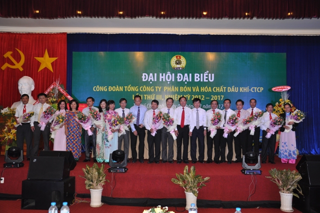 Đại hội Công đòan PVFCCo lần thứ III, nhiệm kỳ 2012-2017